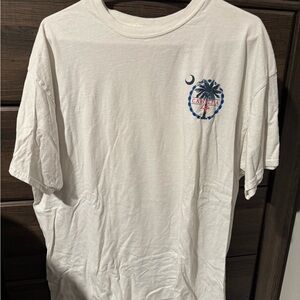 Carolina Life White Graphic T-Shirt
